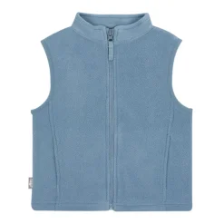 Kids Fleece Vest | Stormy Blue