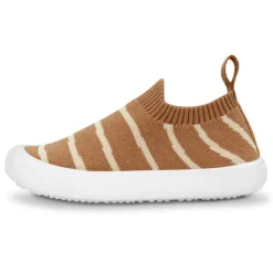 Kids Graphic Slip On Shoes | Khaki Stripes