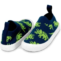 Kids Graphic Slip On Shoes | Triceratops