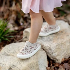 Kids Graphic Slip On Shoes | Leopard