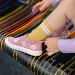 Kids Graphic Slip On Shoes | Pink Daisy