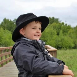 Kids Hiking Hats | Black