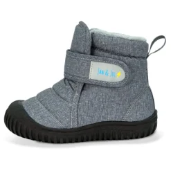 Kids Insulated Ankle Boots | Heather Grey