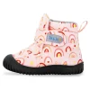 Kids Insulated Ankle Boots | Pink Rainbow