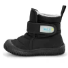 Kids Insulated Ankle Boots | Black