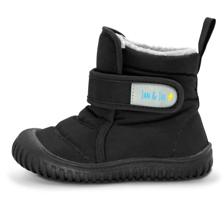 Kids Insulated Ankle Boots | Black