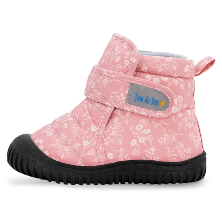 Kids Insulated Ankle Boots | Prairie Flowers