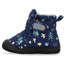 Kids Insulated Ankle Boots | Navy Forest