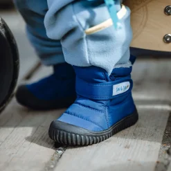 Kids Insulated Ankle Boots | Nebula Blue