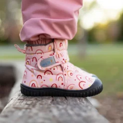 Kids Insulated Ankle Boots | Prairie Flowers