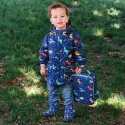 Kids Insulated Ankle Boots | Space Dinos