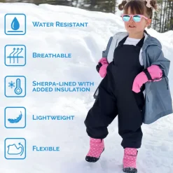 Kids Insulated Ankle Boots | Soft Brown