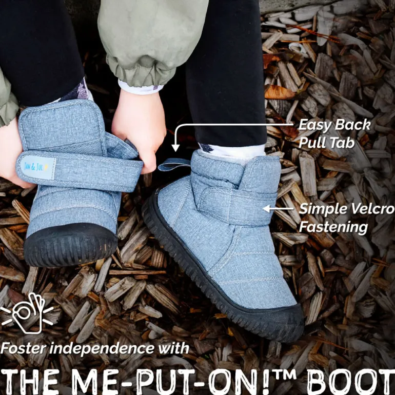 Kids Insulated Ankle Boots | Bear