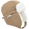 Kids Insulated Winter Hats | Soft Brown