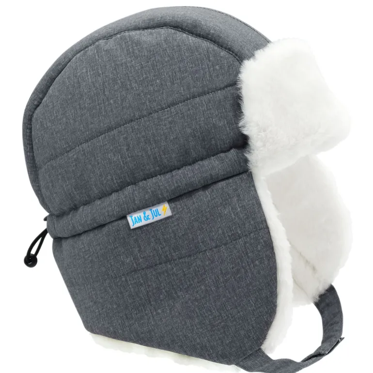 Kids Insulated Winter Hats | Heather Grey