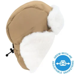 Kids Insulated Winter Hats | Soft Brown