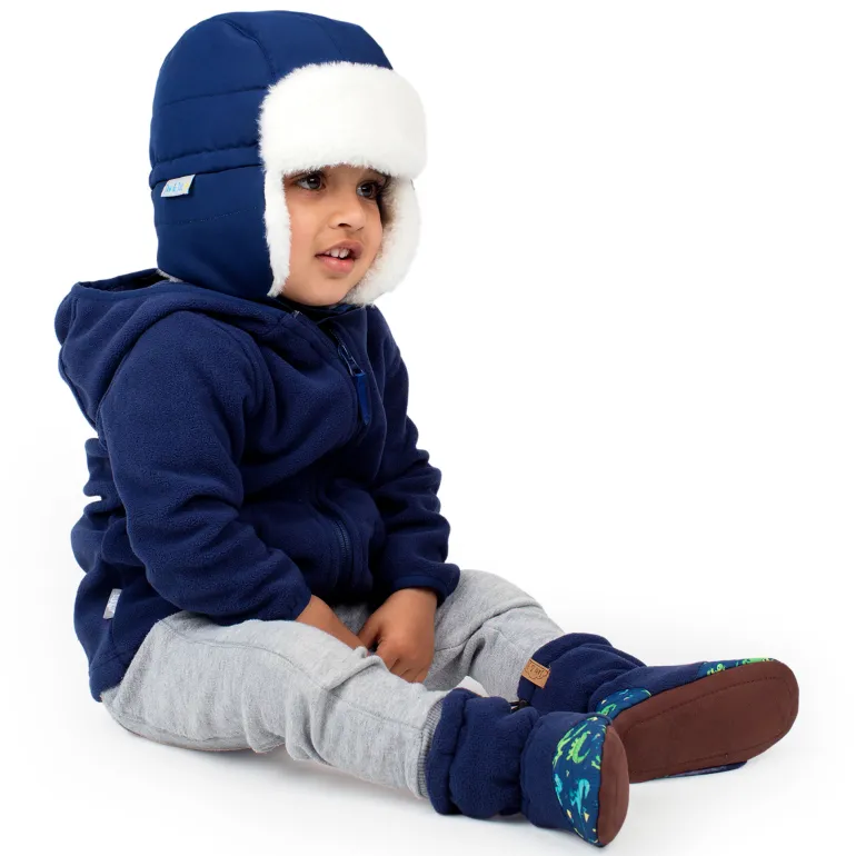 Kids Insulated Winter Hats | Nebula Blue