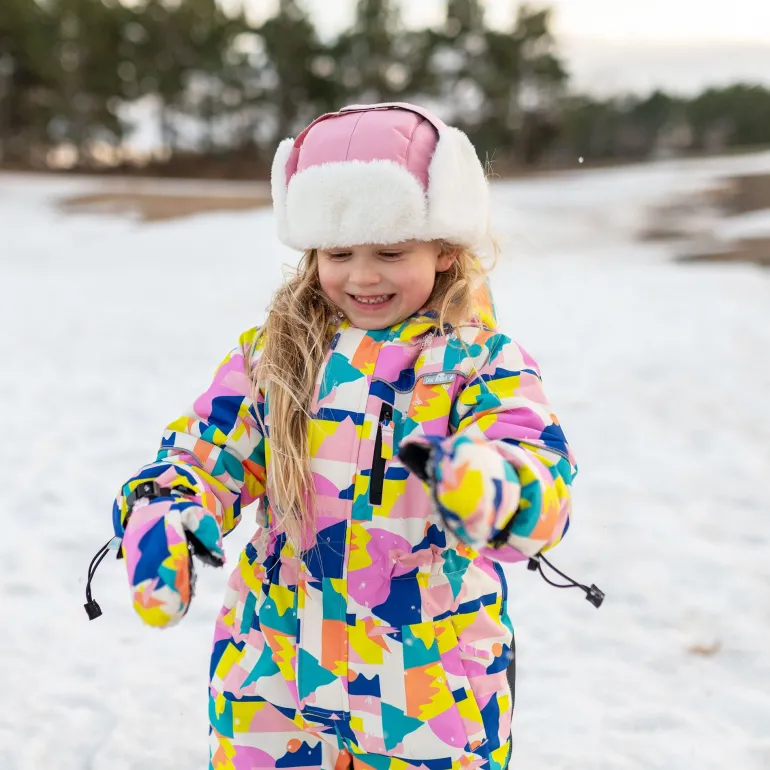 Kids Insulated Winter Hats | Dusty Pink