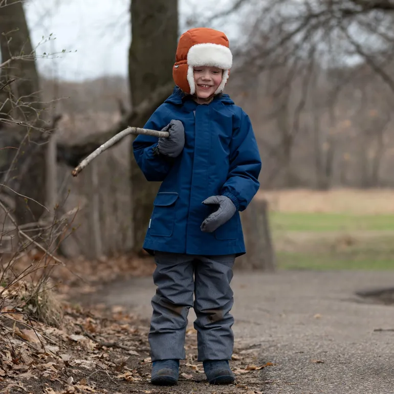 Kids Insulated Winter Hats | Terracotta