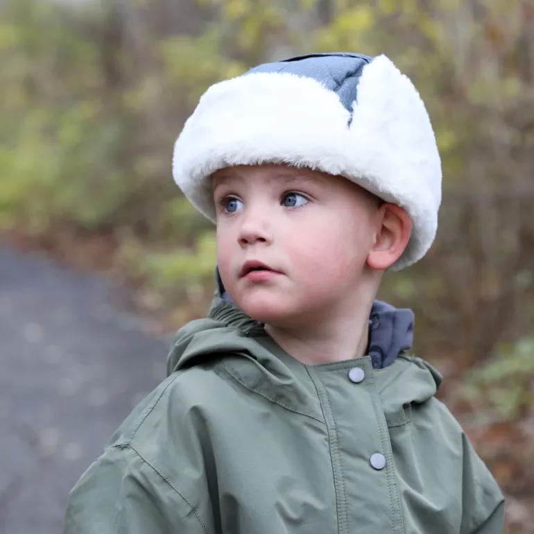 Kids Insulated Winter Hats | Heather Grey