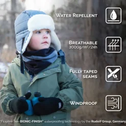 Kids Insulated Winter Hats | Terracotta