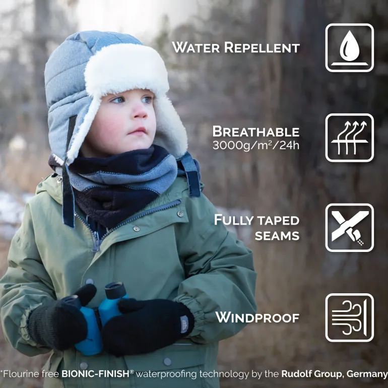 Kids Insulated Winter Hats | Dusty Pink