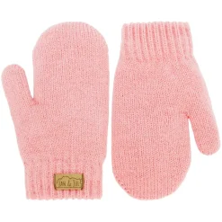 Kids Knit Mittens | Dusty Pink