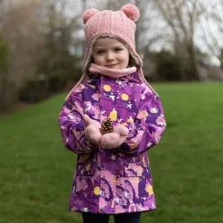 Kids Knit Mittens | Dusty Pink