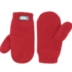 Kids Knit Mittens | Red