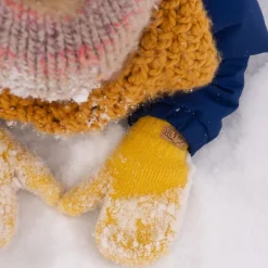 Kids Knit Mittens | Watermelon Pink