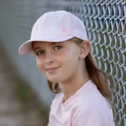 Kids Lite Baseball Caps | Pink Tie-Dye