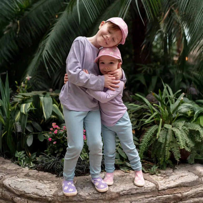 Kids Lite Baseball Caps | Pink Daisy