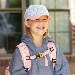 Kids Lite Baseball Caps | Retro Rose