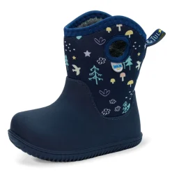 Kids Lite Waterproof Boots | Navy Forest