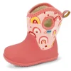 Kids Lite Waterproof Boots | Pink Rainbow