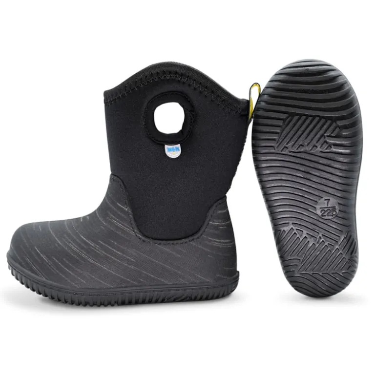 Kids Lite Waterproof Boots | Black Birch