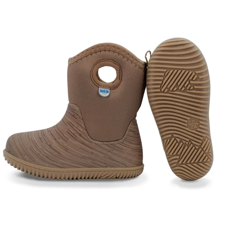 Kids Lite Waterproof Boots | Brown Birch