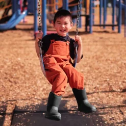Kids Lite Waterproof Boots | Black Birch