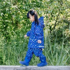 Kids Lite Waterproof Boots | Navy Birch