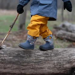 Kids Lite Waterproof Boots | Grey Construction