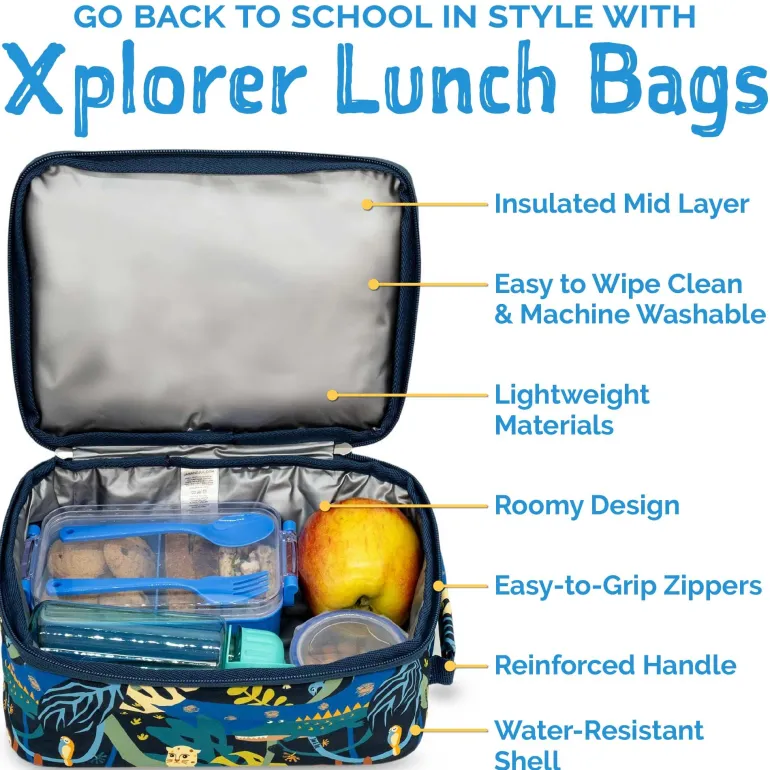 Kids Lunch Bag | Jungle Nights