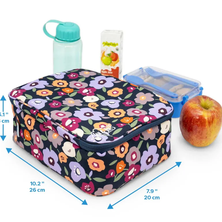 Kids Lunch Bag | Winter Flowers