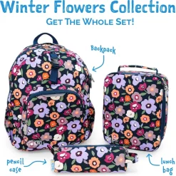 Kids Lunch Bag | Winter Flowers