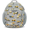 Kids Mini Backpacks | Grey Construction