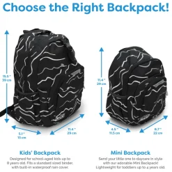 Kids Mini Backpacks | Navy Forest