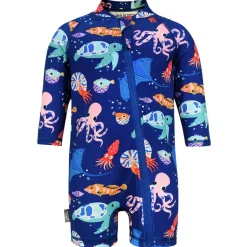 Kids One Piece UV Sun Suit | Sea Friends