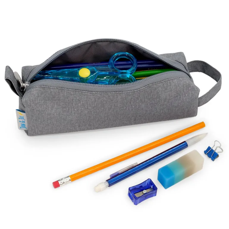 Kids Pencil Case | Heather Grey