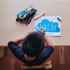Kids Pencil Case | Heather Grey