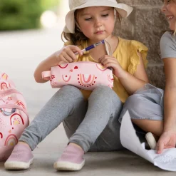 Kids Pencil Case | Pink Rainbow