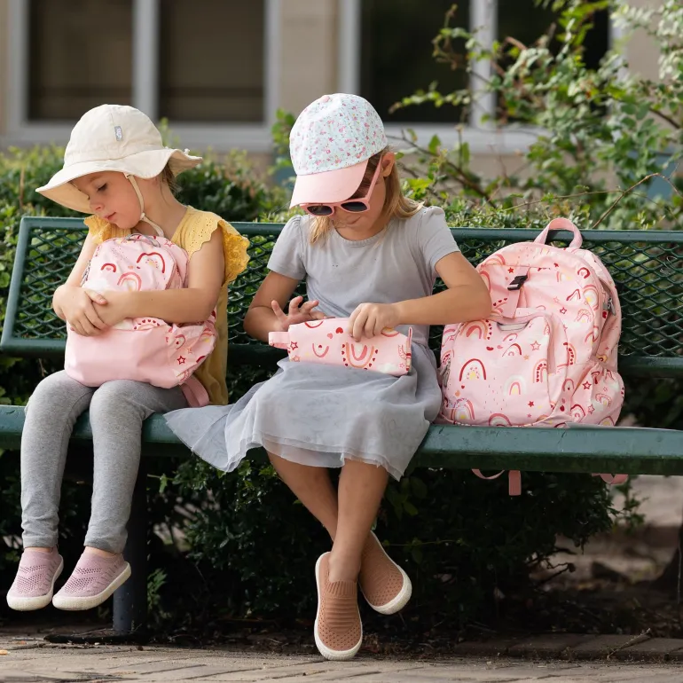 Kids Pencil Case | Pink Rainbow